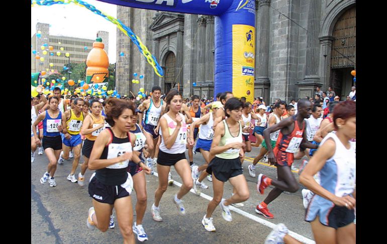 La inscripción para la carrera se mantiene en 100 pesos. ARCHIVO /