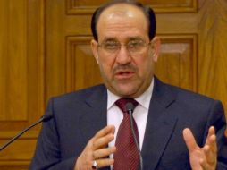 Al Maliki, hizo hincapié en la importancia de poner fin a las fuentes del terrorismo. ARCHIVO /