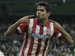 Costa se ha consolidado como goleador en el Atlético de Madrid. EFE /