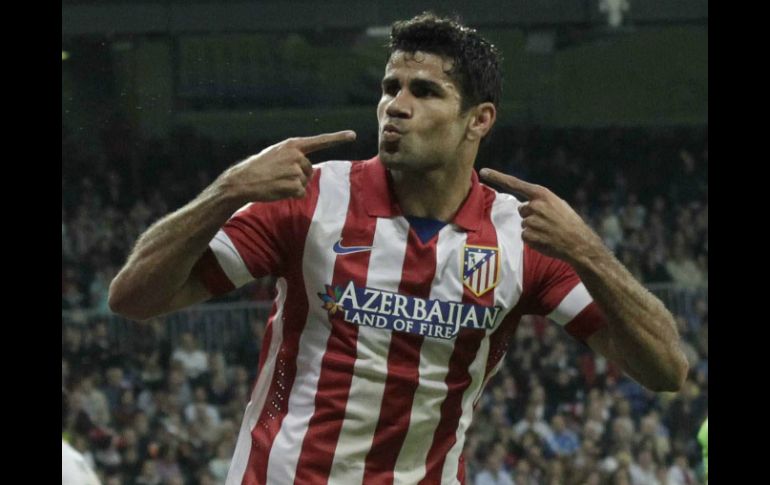 Costa se ha consolidado como goleador en el Atlético de Madrid. EFE /