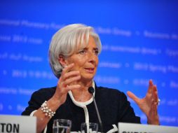 Christine Lagarde, es una de las voces más importantes dentro del área de las finanzas a nivel mundial. ARCHIVO /