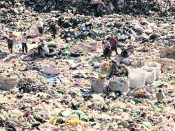 Picachos. Este vertedero es el destino final de la basura que acumulan las familias zapopanas. EL INFORMADOR /