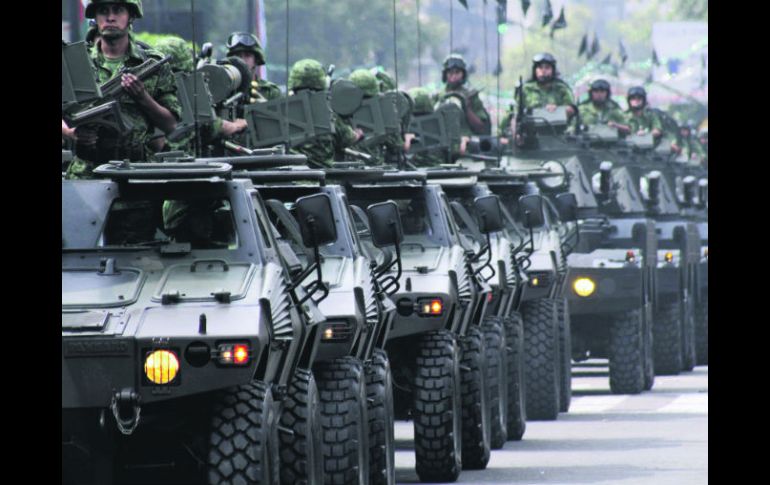 El Ejército Mexicano ha jugado un papel primordial en el combate al narcotráfico. ESPECIAL /