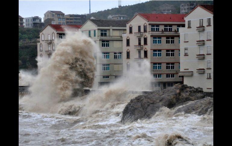 Las provincias de Zhejiang, Fujian y Jiangxi fueron las primeras afectadas. AFP /