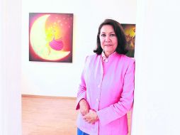 ''Es disciplinada, con una técnica depurada y surrealista'' señala la galerista Adriana Valdés sobre Patricia García. EL INFORMADOR /