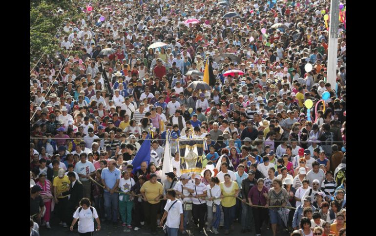 La Secretaría de Salud Jalisco estará presente en la Romería 2013 para salvaguardar la salud de los asistentes. ARCHIVO /