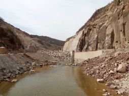 Con la cortina de la Presa El Zapotillo a 105 metros se inundarían tres municipios: Temacapulín, Acasico y Palmarejo. ARCHIVO /