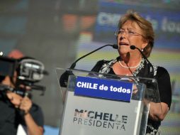 La candidata presidencial de la Nueva Mayoría, Michelle Bachelet. AFP /