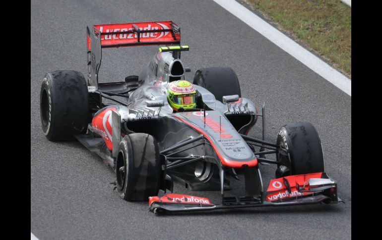 Sergio espera que las autoridades de la F1 ya pongan atención al respecto. AP /