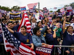 Aspecto de la protesta en Washington. AFP /