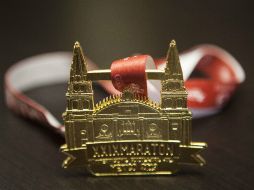 La medalla que se le otorgará a los participantes del maratón tendrá la forma de la catedral.  /