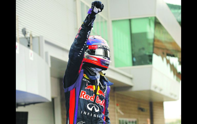 Imparable. Sebastian Vettel ha ganado tres de los últimos cuatro Grandes Premios en Japón. AP /