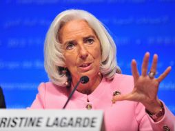 Christine Lagarde advierte que un default de la deuda estadounidense tendría un efecto nocivo en la economía global. NTX /