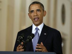 Barack Obama reitera sus objetivos de asegurar que EU cumpla con el pago de sus obligaciones y reabra el gobierno. ARCHIVO /