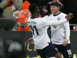 Wayne Rooney abrió el cerrojo de la selección de Montenegro y los ingleses golearon. AP /