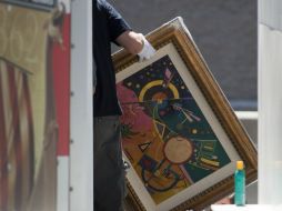 La estrella de la colección es una pintura de Kandinsky de 1911 valuada en 25 millones de dólares. ARCHIVO /