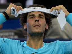 El número uno del ranking mundial, Rafael Nada, no irá a la final el Masters 1000 de Shanghai. AFP /