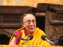 El Dalai Lama Tenzin Gyatso visita México por cuarta vez con el objetivo de promover los valores humanos. EFE /