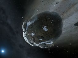 Una cuarta parte de la masa del asteroide está compuesta por agua. ARCHIVO /