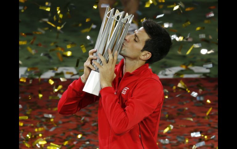 Novak espera recuperar pronto la cima de la ATP. AP /