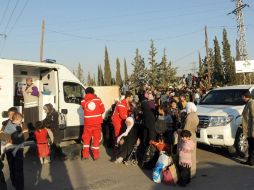 La agencia de noticias Sana detalló que el grupo fue secuestrado en la carretera de Idleb. EFE /