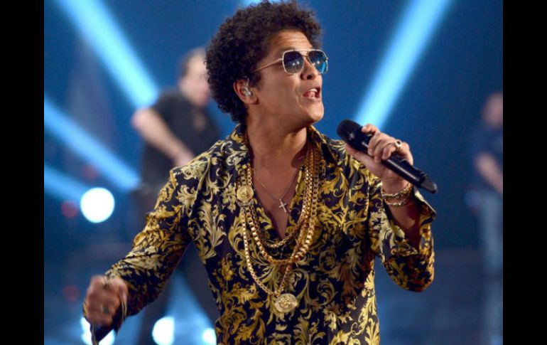 Bruno Mars se encuentra promoviendo su nuevo disco. ARCHIVO /