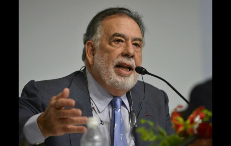 El cineasta Francis Ford Coppola interviene durante una rueda de prensa en Tokio. EFE /