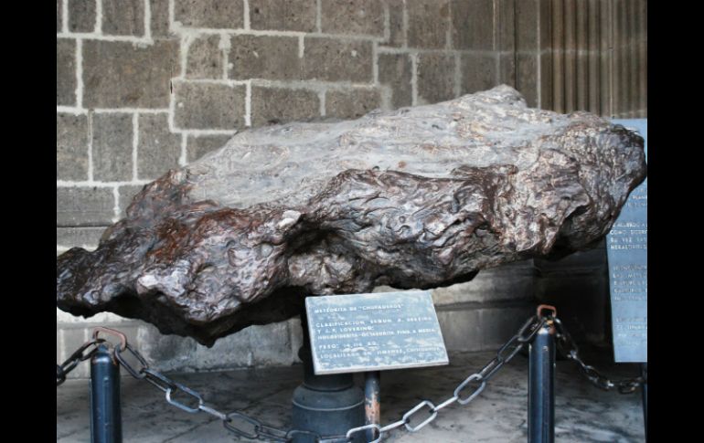 El encuentro conmemora 120 años de la llegada de cuatro meteoritas provenientes de Zacateas y Chihuahua. ESPECIAL /