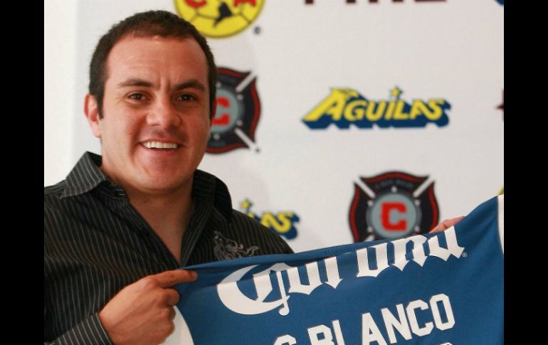 El ex delantero de las Águilas confía en tener otra oportunidad en el equipo aunque no sea como futbolista. MEXSPORT /