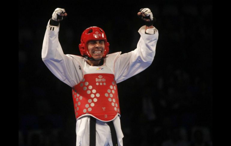 El taekwondoín jalisciense es el primer campeón mundial mexicano de la especialidad en 34 años. ARCHIVO /