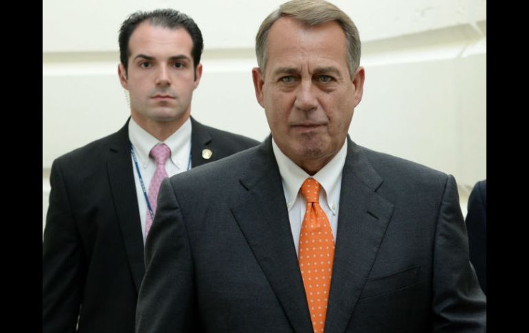 John Boehner, presidente de la Cámara de Representantes de Estados Unidos. EFE /