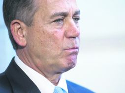 El líder de la mayoría republicana, John Boehner, no soportó la presión y 'reventó' horas antes de la fecha fatal del 17 de octubre. AFP /