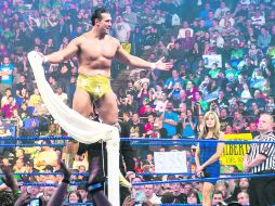 El atractivo. Alberto del Río llega como campeón del mundo a Guadalajara. ESPECIAL /