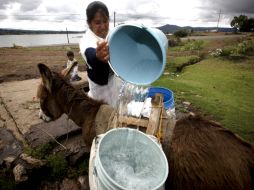 En los últimos muestreos en agua de toda la Entidad, dos de cada 10 municipios tienen una cloración de agua menor al 30 por ciento. ARCHIVO /