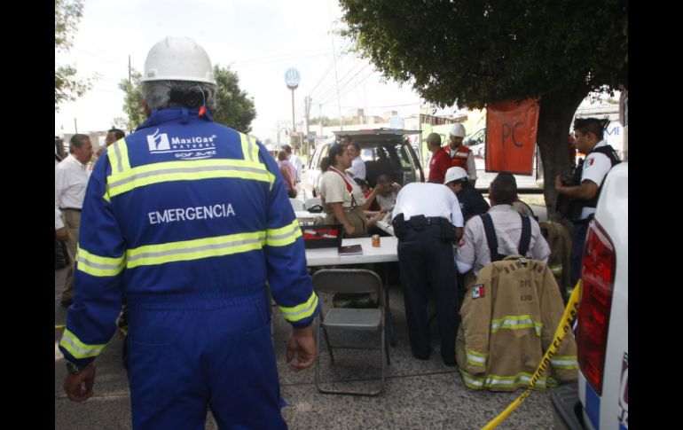 La fuga del día de ayer en Cruz del Sur fue por un ducto dañado de la empresa. ARCHIVO /