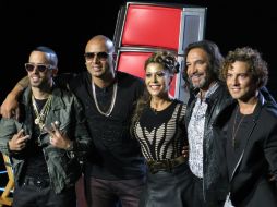 Los tapatíos cautivaron a los cuatro coaches: Alejandra Guzmán, Marco Antonio Solís, Wisin y Yandel y David Bisbal. ARCHIVO /