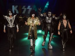 Imagen de los miembros de la banda Kiss. EFE /