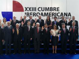 Los mandatarios aprobaron la Declaración de Panamá, un Plan de Acción y catorce comunicados especiales. NTX /