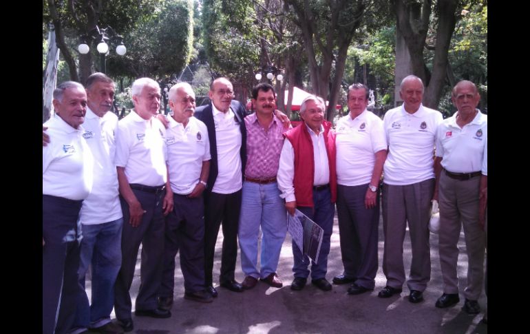 Los jugadores del 'Campeonísimo', íconos representativos de la ciudad de Guadalajara.  /