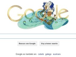 Celia Cruz da ''sabor'' a la página principal de Google, quien recuerda su aniversario de nacimiento con doodle. ESPECIAL /