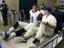 Sam ha dicho adiós a las canchas por lo que resta del año. AP /