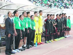 El director técnico del Tricolor Sub-17 cuenta con todos sus efectivos para jugar hoy contra Irak. MEXSPORT /