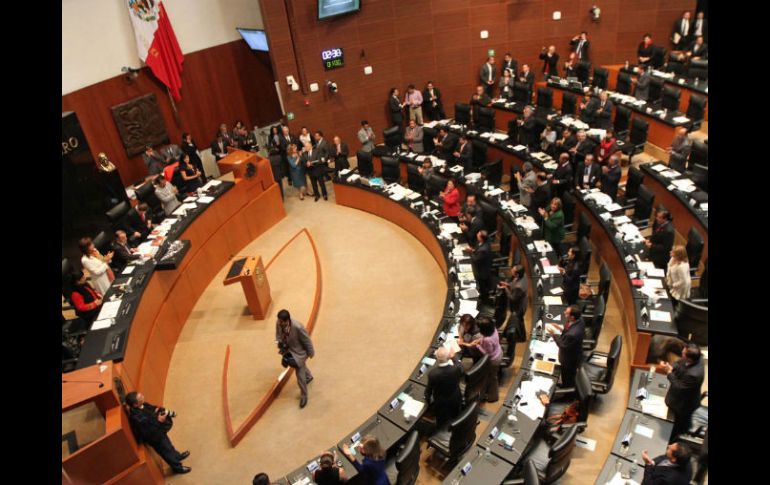 Esta tarde se iniciarán en el Senado las deliberaciones sobre la reforma hacendaria. ARCHIVO /