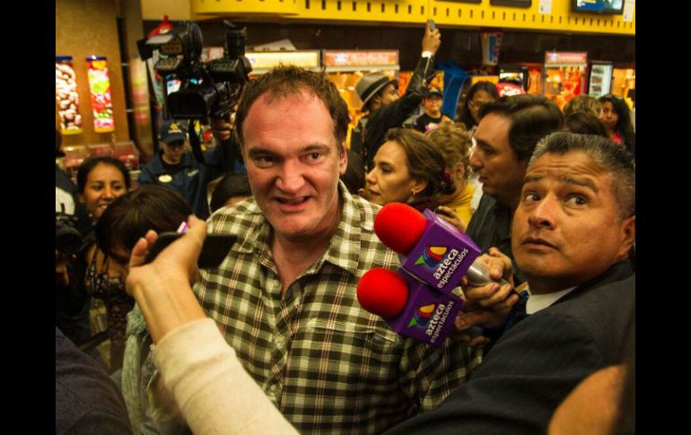 Tarantino desata pasiones en Morelia.  /