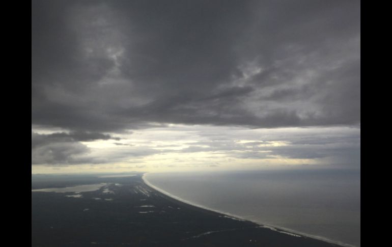 Vista aérea de las costas de Punta Diamante en Acapulco. AP /