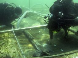 Al parecer, los restos pueden pertenecer a un barco llamado Fortuna II, que naufragó probablemente en la década de 1930. ARCHIVO /