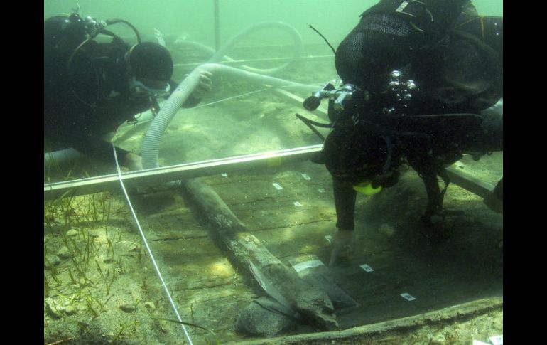 Al parecer, los restos pueden pertenecer a un barco llamado Fortuna II, que naufragó probablemente en la década de 1930. ARCHIVO /