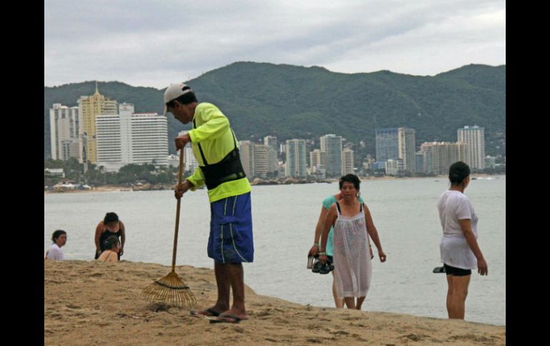 Municipios de Guerrero resultaron afectados por las lluvias de los pasados días. EFE /