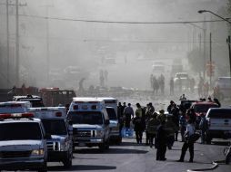 La explosión causó la movilización de diversos cuerpos de emergencia. SUN /