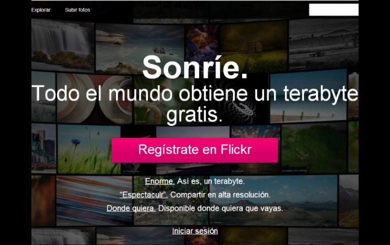 La nueva herramienta, se integrará a Flickr, su servicio para compartir fotos. ESPECIAL /